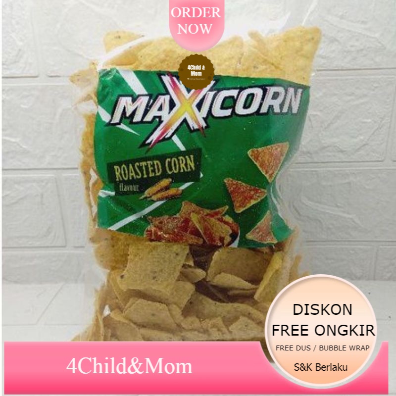 

Maxicorn Jagung Bakar Snack Cemilan Makanan Ringan 250gr