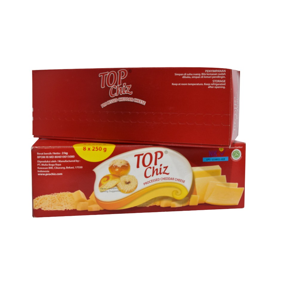 

Keju TOPCHIZ | Cheese ( Keju Cheddar by Prochiz )