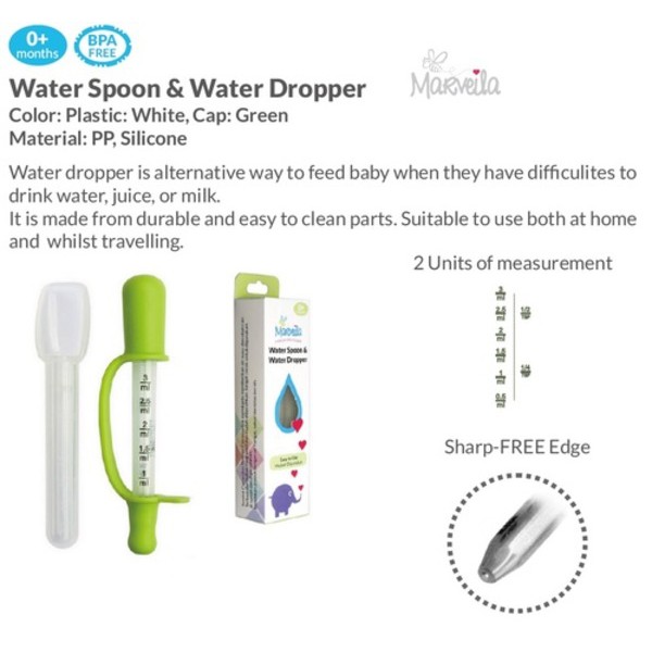 Marveila Water Spoon &amp; Dropper