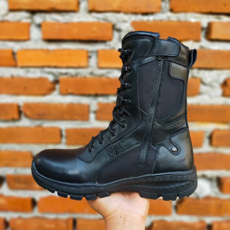 &quot;HARGA PROMO&quot; SEPATU PDL KULIT SAPI ASLI MODEL TERBARU MERK MR MASTER SEPATU PDL DINAS LAPANGAN TNI POLRI SECURITY SATPAM