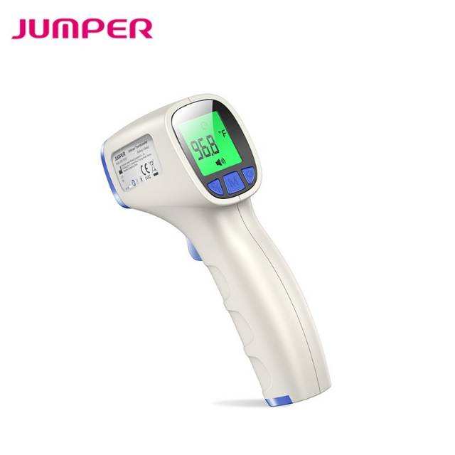 JUMPER TERMOMETER DIGITAL INFRA RED Alat Cek Suhu Badan Demam Panas Anak dan Dewasa