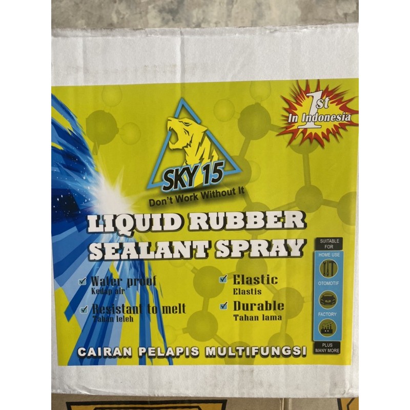 Cairan Pelapis Anti Bocor/ Liquid Rubber Sealant Spray 500ml SKY-15