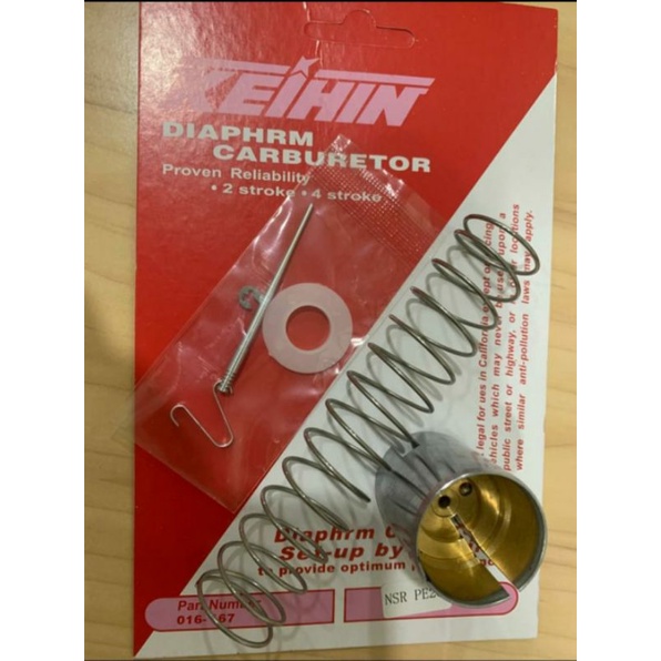 Skep Karburator PE - 26  -  28 - Ninja - NSR - Jarum - Per Pir Sekep - Racing Series Repair kit Carb