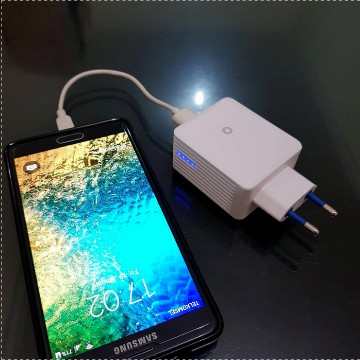 Power Charger ROKER GOBLIN RK-PC8 Adapter Charger 2.1A Power Bank 3000mAh bonus Data Cable 2.1A