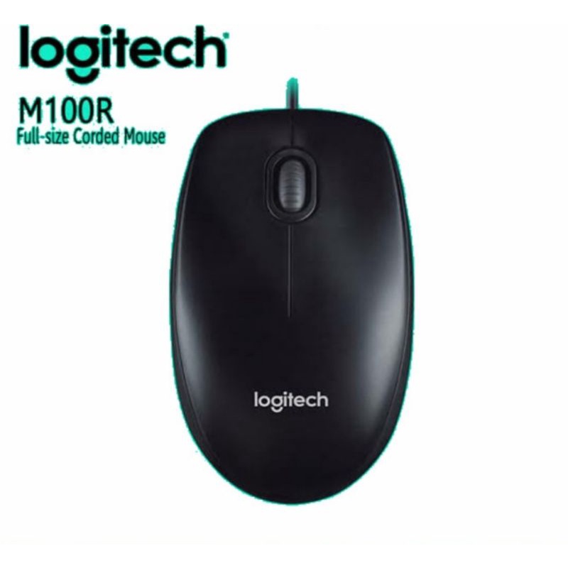 Mouse Logitech M100 Mouse Kabel USB Wired M100R / Logitech Wired Mouse M100R Kabel