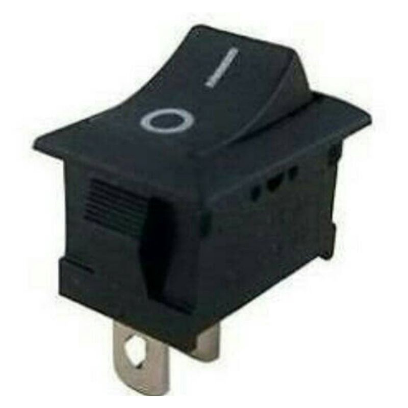 SAKLAR SWITCH 2 PIN ON OFF HITAM KECIL