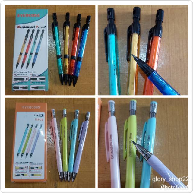 

4 PCSPensil mekanik/alat tulis/pensil/pensil murah/peralatan sekolah