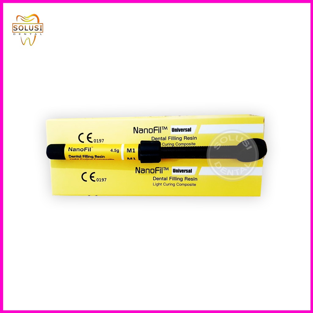 Dental filling resin light curing composite nanofil nanofill universal veneer Nano Fill 4gram