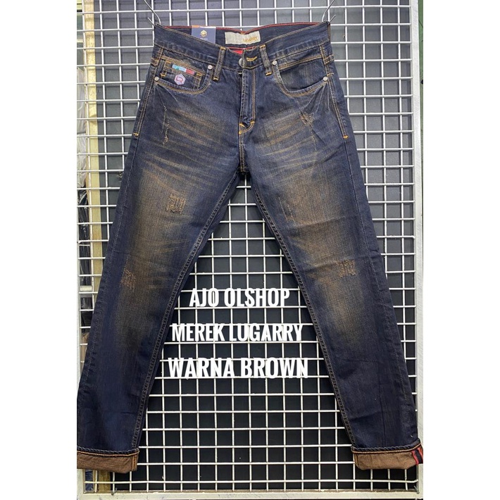 Celana panjang hitam Pria Original Premium Denim Stright Fit Celana Jeans Panjang Cowok Dewasa Model Terbaru