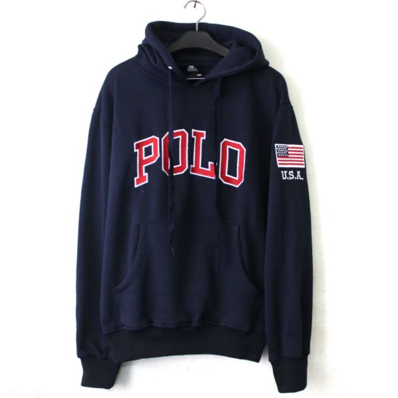 HOODIE POLO RALPH LAUREN USA LOGO BORDIR UNISEX