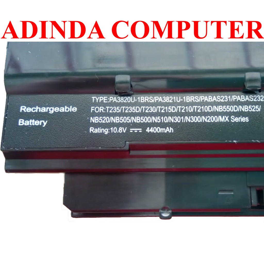 Baterai Toshiba NB500 Dynabook MX N300 N301