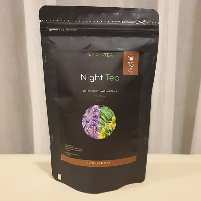 HayaTea - Night Tea, Detox Tea, Teh Detoks, Teh Diet, Slimming Tea