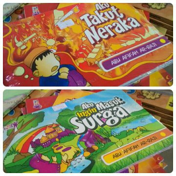 Buku anak surga dan neraka/buku cerita anak islam