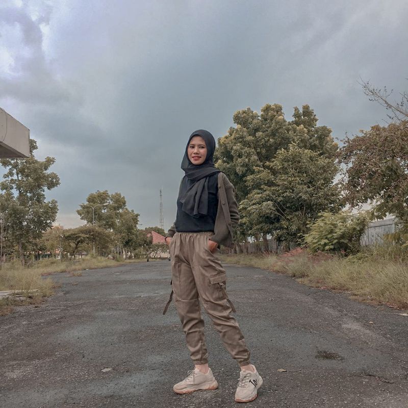 CELANA CARGO WANITA // CELANA JOGER PANTS WANITA  FULL KARET