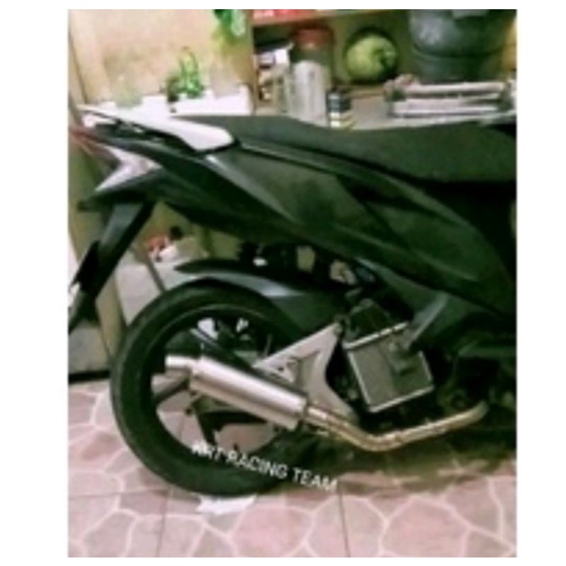 LEHERAN KNALPOT INLET 38 MM VARIO 125 150 OLD NEW MATIC MODIF LEHER RACING TERLARIS TERMURAH-2