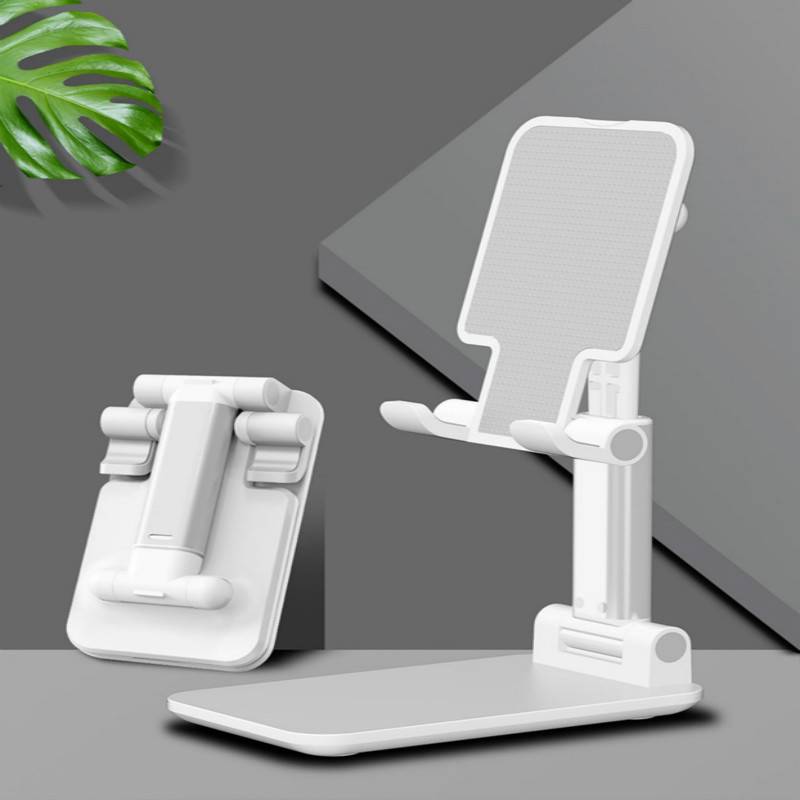 Stand Holder Hp / Tablet Bahan Metal Bisa Dilipat Untuk Iphone / Ipad