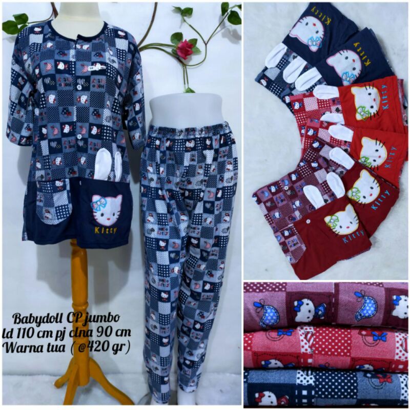 Daster payung/Gamis kaos