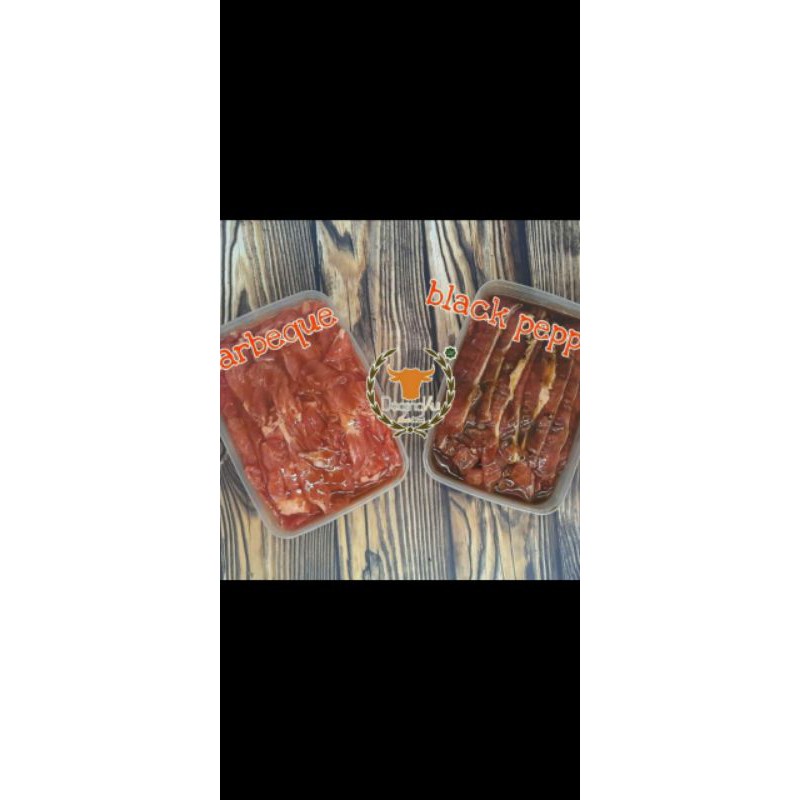 

daging slice bumbu