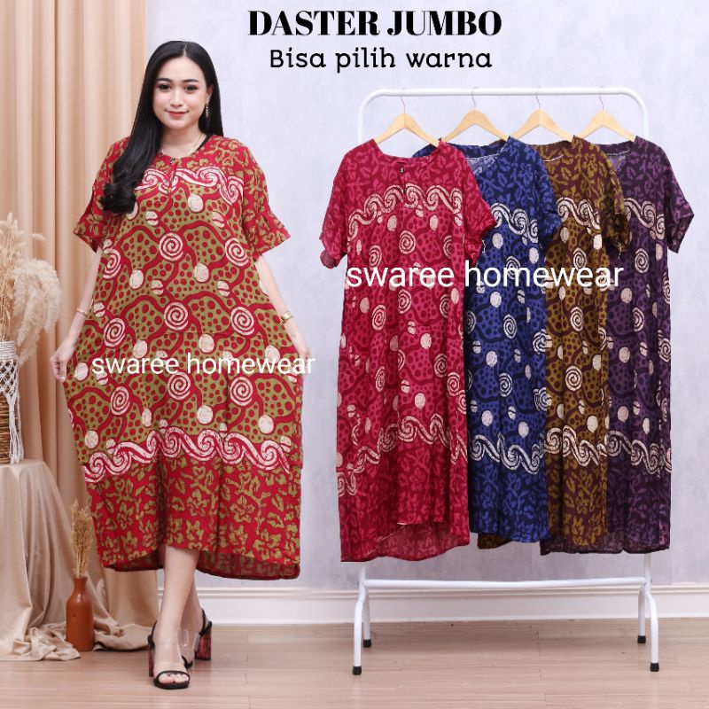 Baju Wanita Daster Busui Jumbo Lengan Pendek