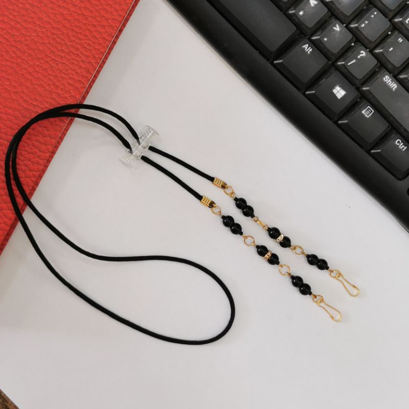 2in1 strap masker mutiara premium konektor masker mutiara premium tali masker mutiara premium