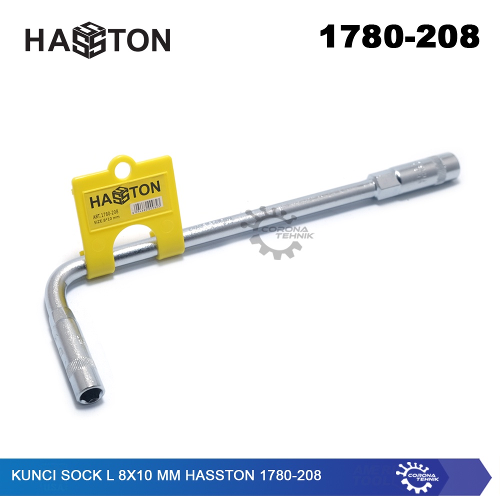 Hasston 1780-208 - Kunci Sock L 8x10 mm