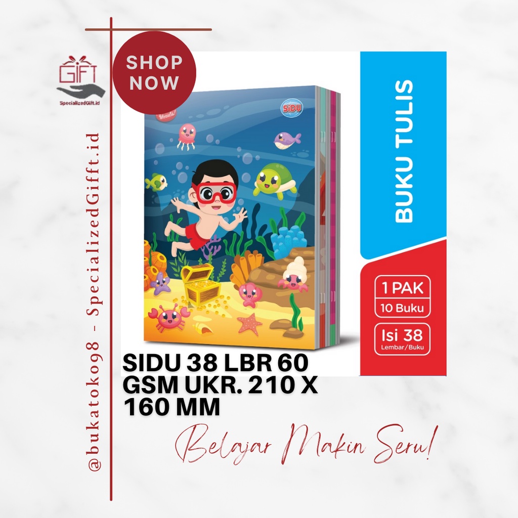 

T e r m u r a h - SiDU Buku Tulis 38 Lembar