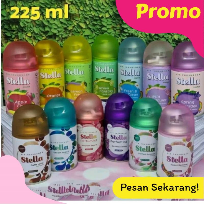 Stella Matic Refill 225ml Stella Pengharum Ruangan Pewangi Ruangan Parfum Ruangan