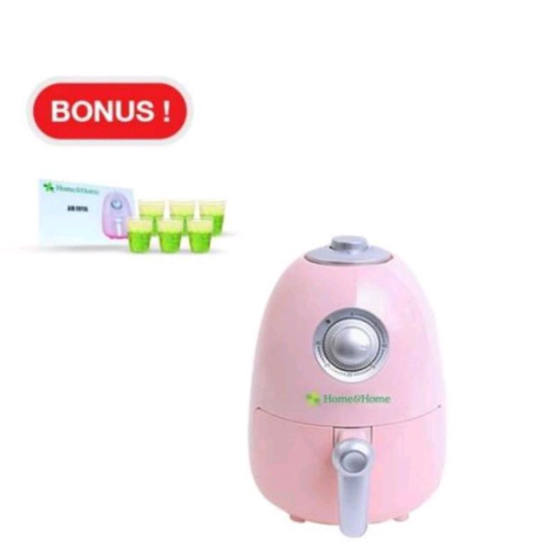 home & home air Fryer original lejel home & home goreng masak tanpa minyak