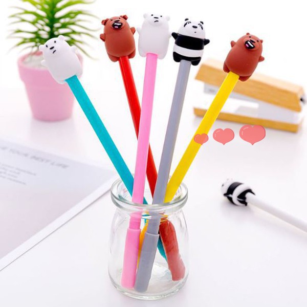 

Albama - Pulpen Gel Karakter Bear Panda / Bolpoin Karakter / Pena / Pen Karakter / Alat Tulis