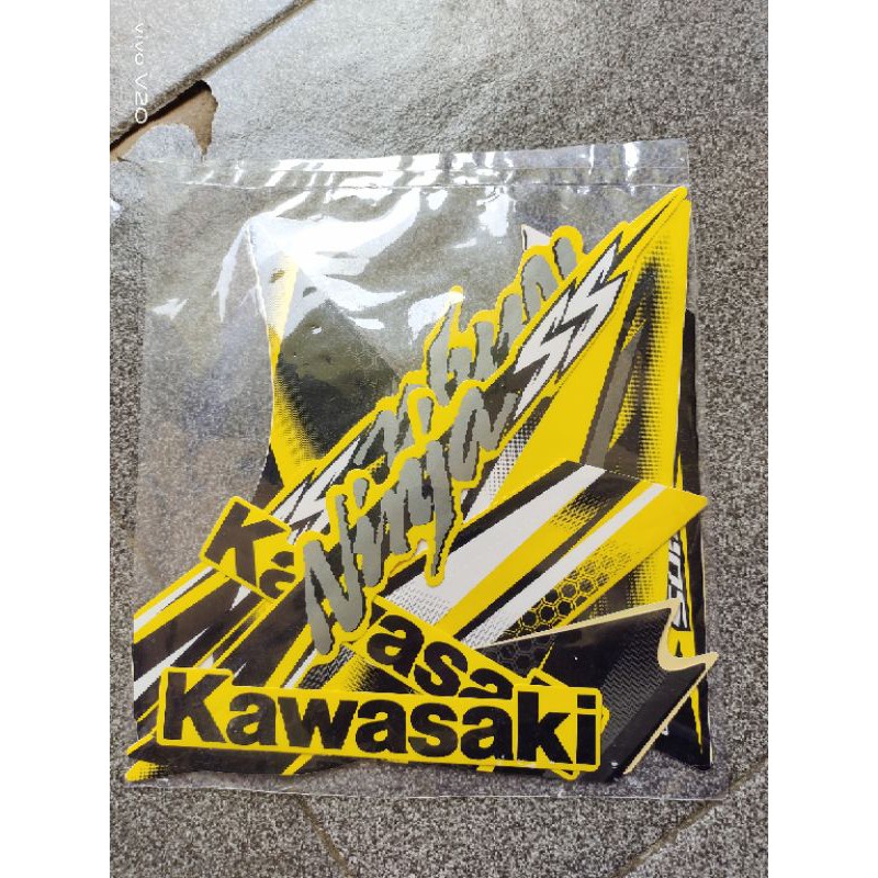 striping ninja ss 2013 kuning