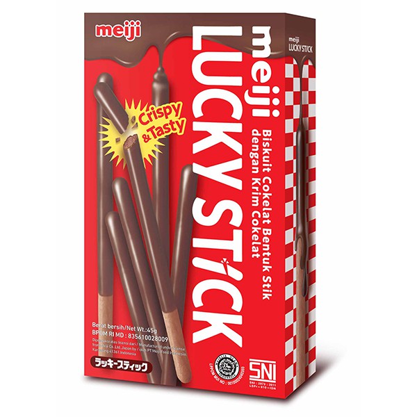 

MEIJI Lucky Stik Cokelat - 45 gr