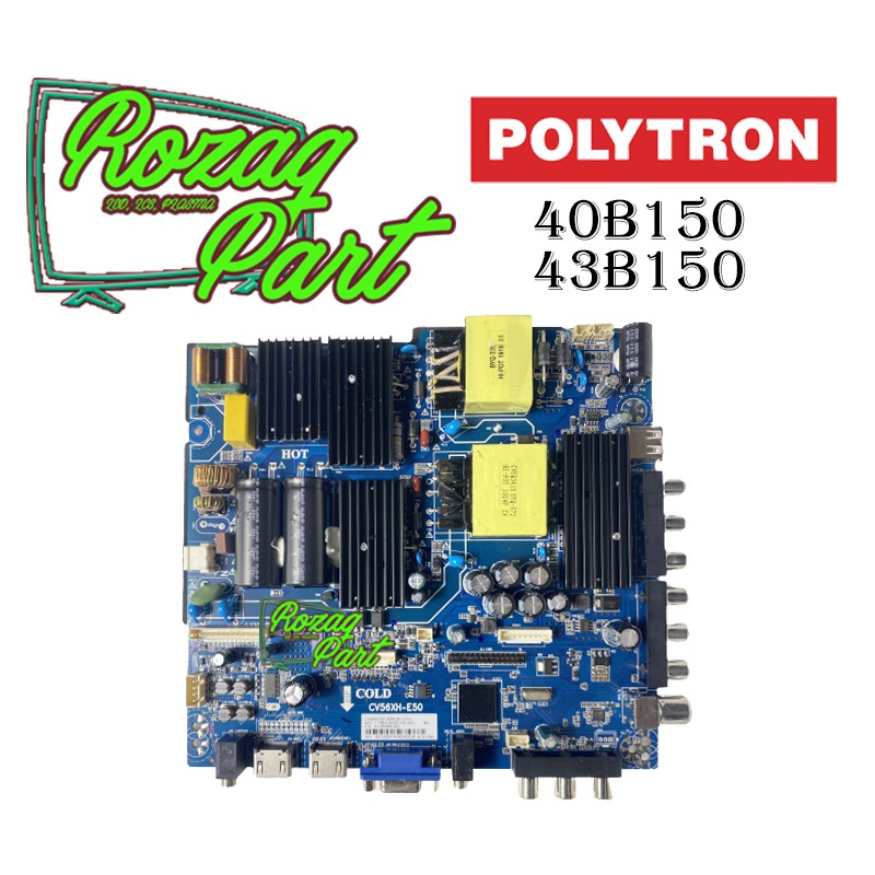 Mesin Mainboard Mpeg Modul TV Polytron Type PLD 40B150 40B 150