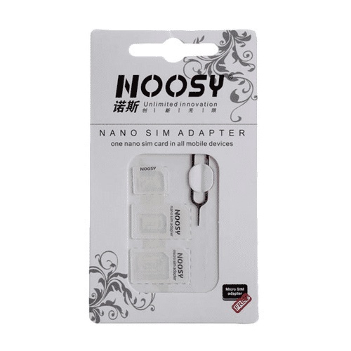 ANG NOOSY ADAPTER NANO SIM CARD 4 IN 1 / SIMCARD ADAPTER NANO NOOSY