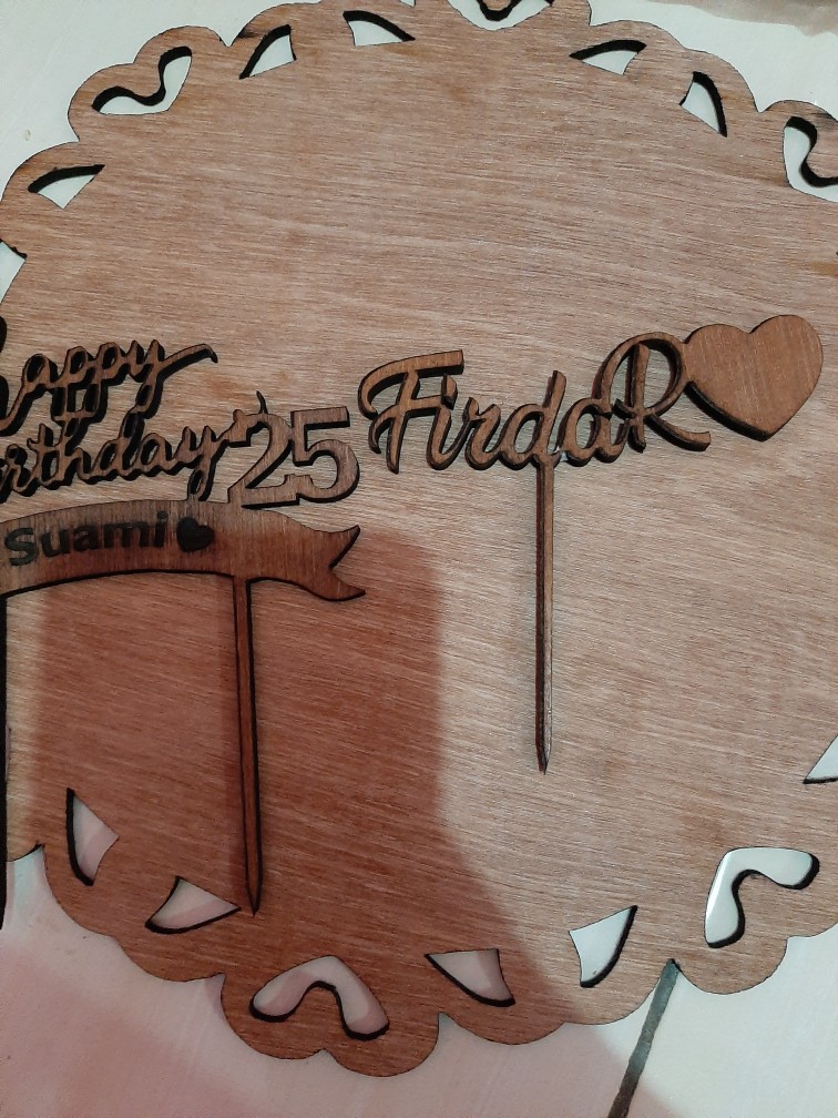 Cake Board Round / Alas Kue / Tatakan Kue Kode Rc - 03 Uk 25x25cm