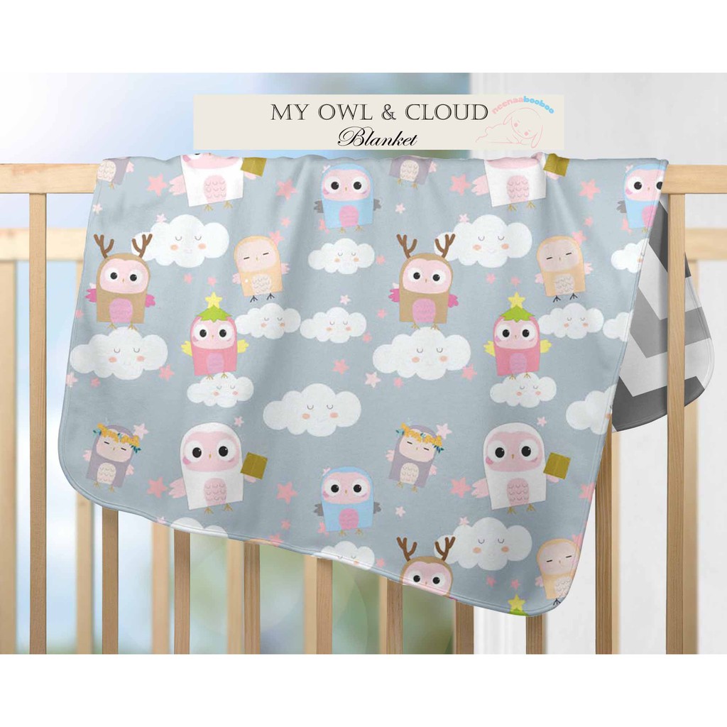 Neenaabooboo Blanket My Owl And Cloud Shopee Indonesia Neenaabooboo Blanket My Owl And Cloud Shopee Indonesia