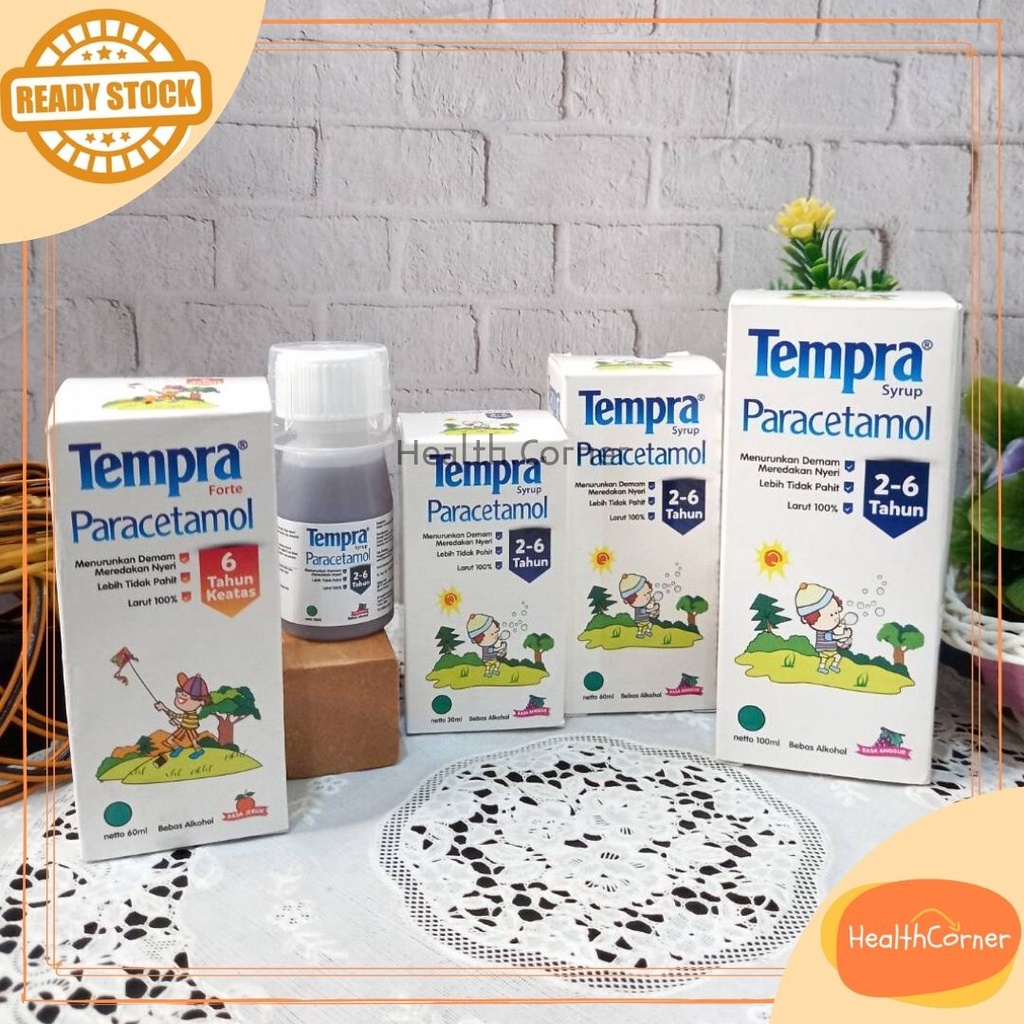 Tempra Syrup Kids Paracetamol / Tempra Paracetamol Penurun Panas Demam Anak / Obat Demam Anak