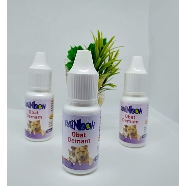 PH.Medan 8ml Rainbow Obat Demam Cat - Obat Penurun Panas Kucing