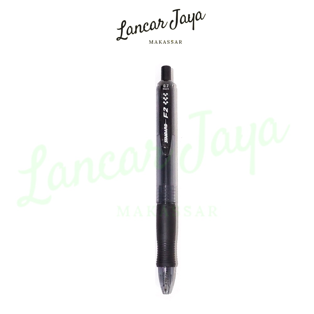 

[ 1 PCS ] Retractable Gel Pen Pulpen Cetek Pena Standard F2 0.7 mm