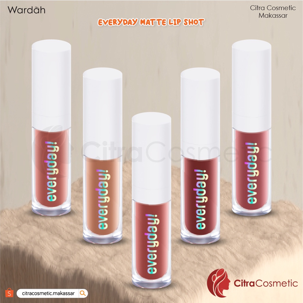 Wardah Everyday ! Matte Lip Shot Series