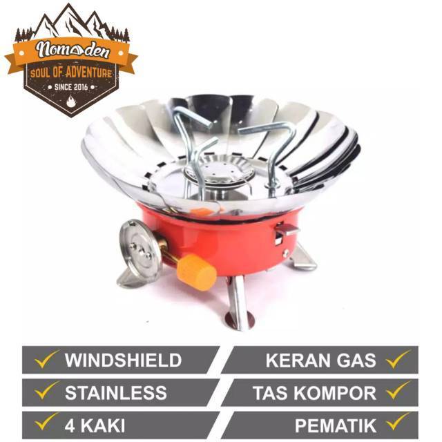 Promo Kompor Camping  Kompor Gunung Portable Windproof