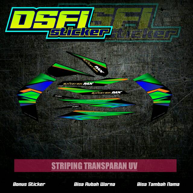 Striping mx new transparan