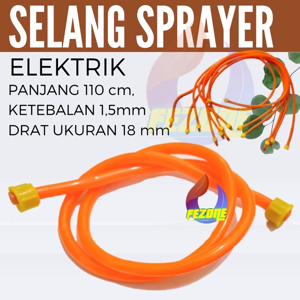 SELANG SPRAYER GENDONG ELEKTRIK MANUAL SEMPROT HAMA KNAPSACK GARANSI TERMURAH FEZONE