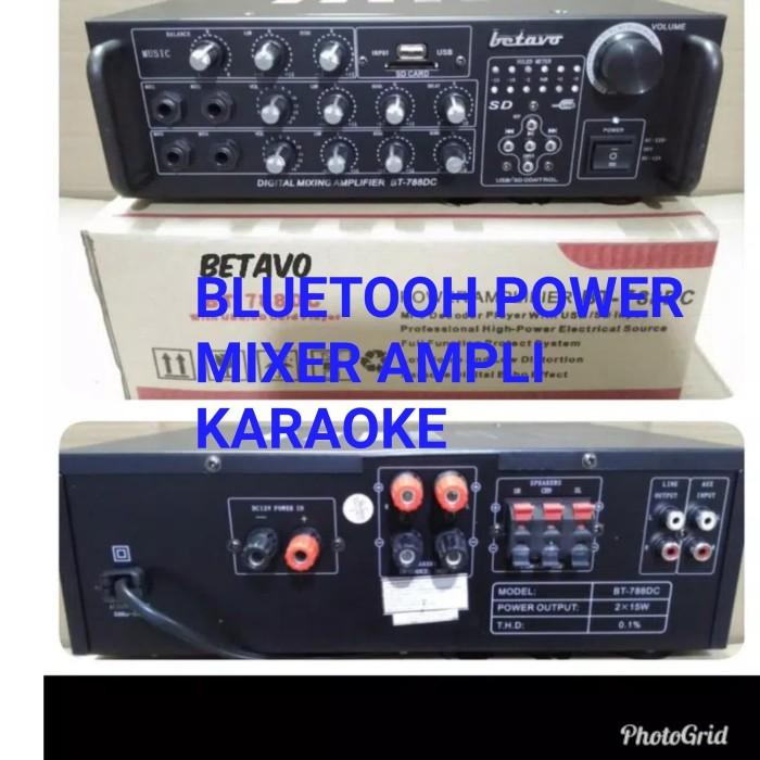 Betavo BT-788DC amplifier ampli profesional power mixer with usb/sd ca