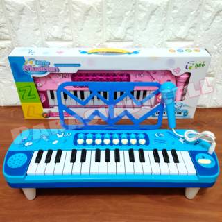  Mainan  Anak  Keyboard Microphone Piano  Anak  Shopee Indonesia