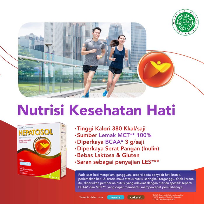 

Hepatosol - Nutrisi Kesehatan Hati 240 Gram