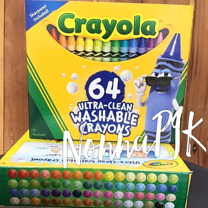 

CRAYOLA ORIGINAL 64 CRAYON PERLENGKAPAN ALAT MEWARNAI MENGGAMBAR