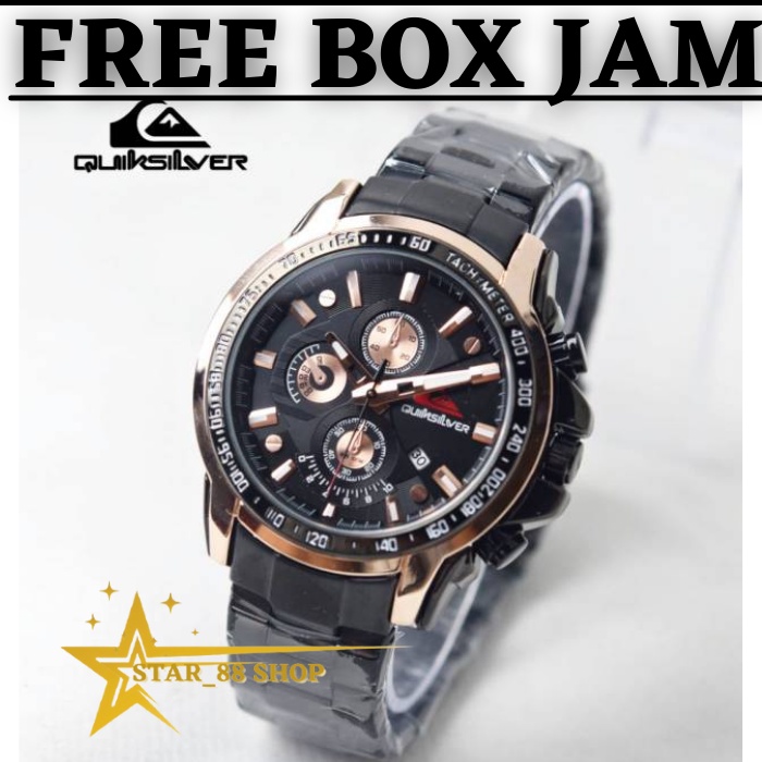 Jam Tangan Pria Swiss Analog Army Original Crono Tanggal Aktif Bahan Kulit Anti Air Termurah-star_88