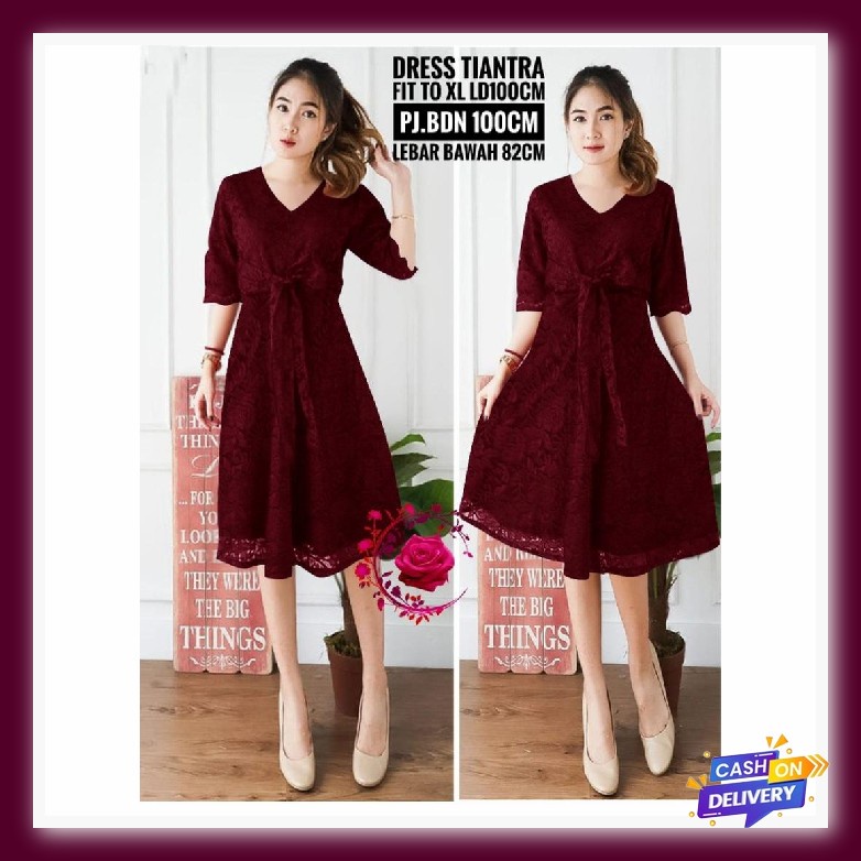 Baju Dress Pesta Natal Wanita Remaja Korea Import Murah Kekinian Terbaru 2020 Party Dress Set Caro