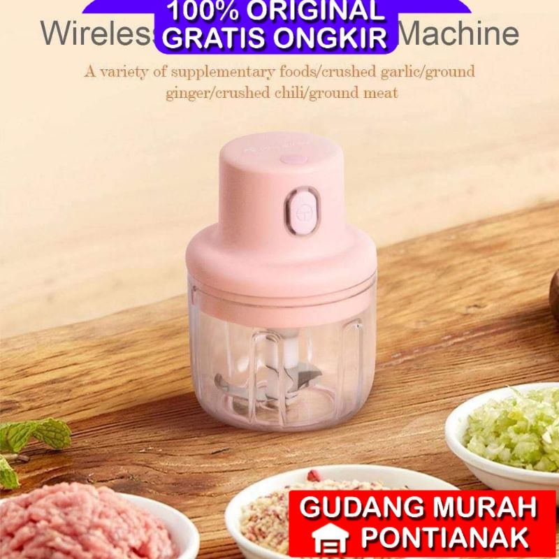 Blender portable blender mini portable /wireless portable food processor /Blender charger /blender wireless Electric Garlic Machine