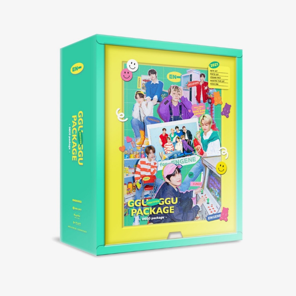 [PO] ENHYPEN: GGU GGU (DECO) PACKAGE - SEALED FULLSET WEVERSE